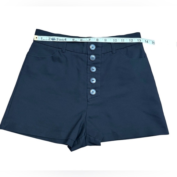 ZARA TRF, High-Waisted Shorts, Small, Black - Picture 3 of 9